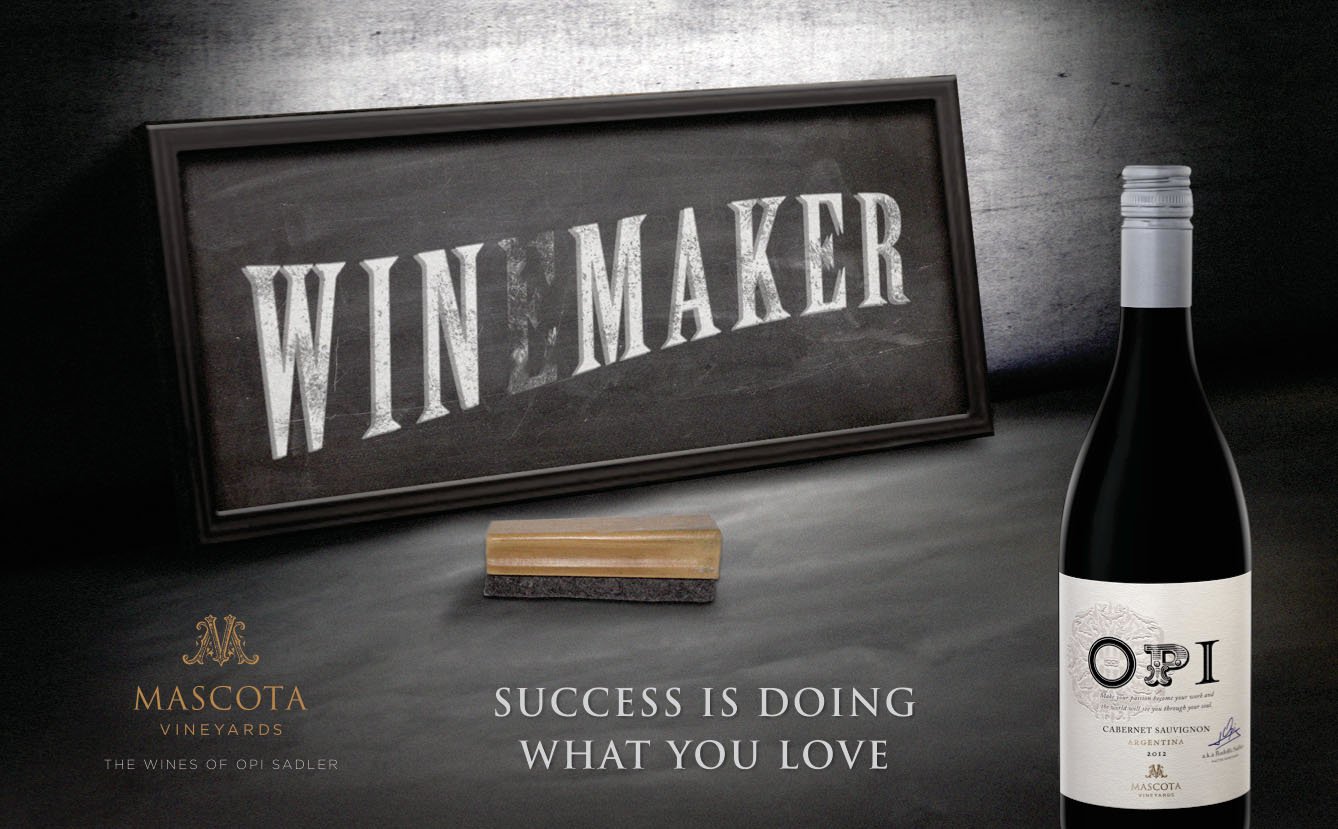 Campaña Gráfica Opi. Mascota Vineyards.