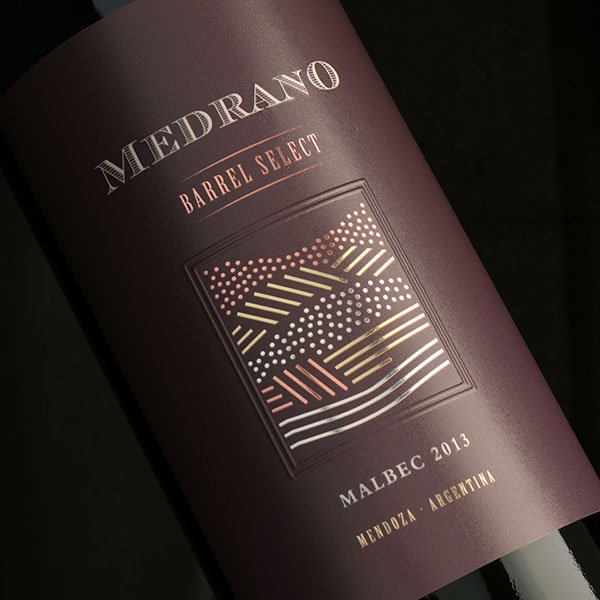 Wine Packaging Design. Medrano Barrel Select. Filus Wine.