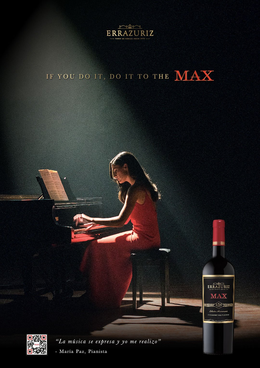 Key visual To the MAX · María Paz Lyon, pianista